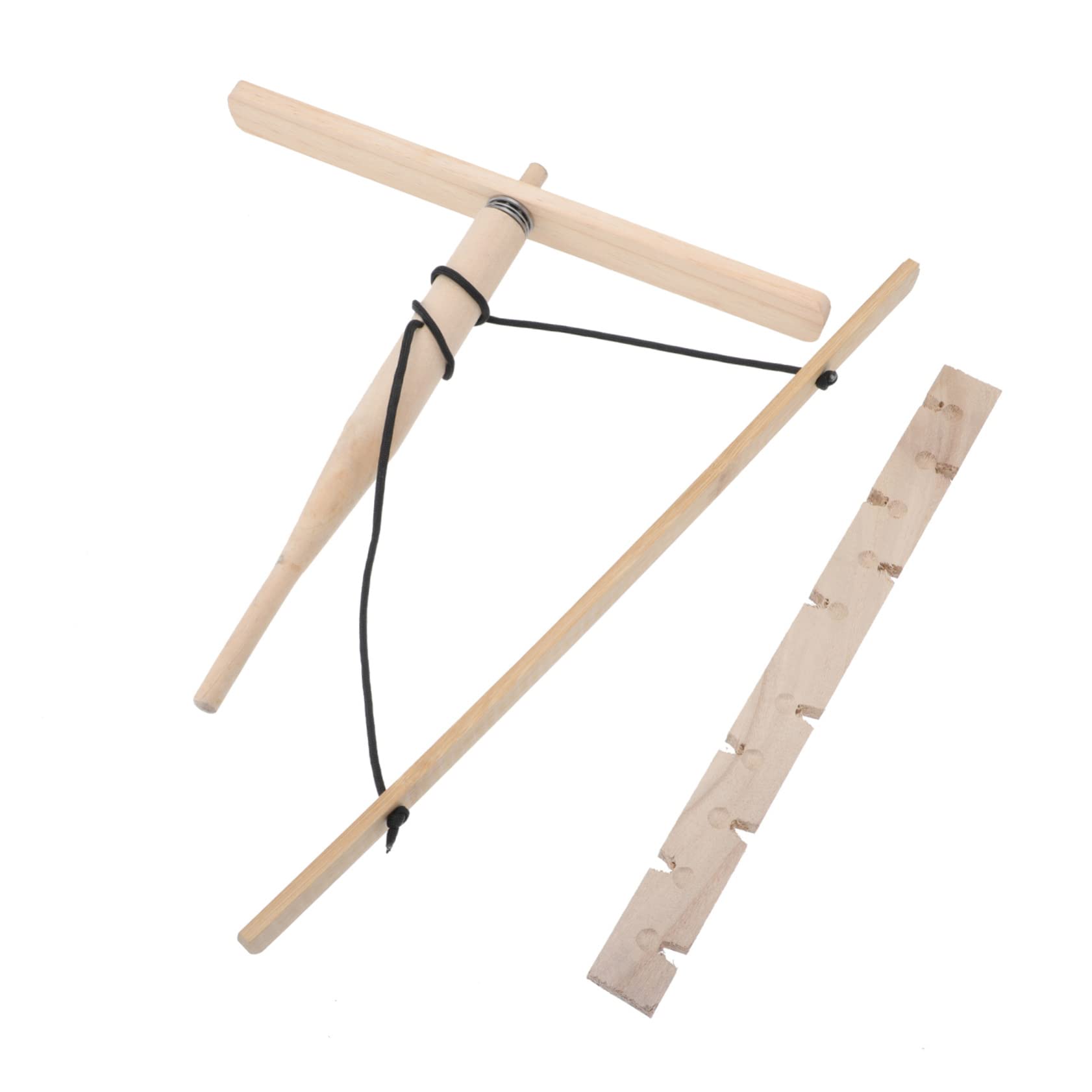 BESPORTBLE Outdoor Fire Drill Kit Natural Wooden Friction Fire Starter Compact and Portable Emergency Use