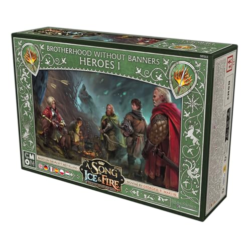 CMON, A Song of Ice & Fire, Brotherhood Heroes I (Heroes of the Brotherhood without Banner I), Expansion, Tabletop, 2 Players - Image 3