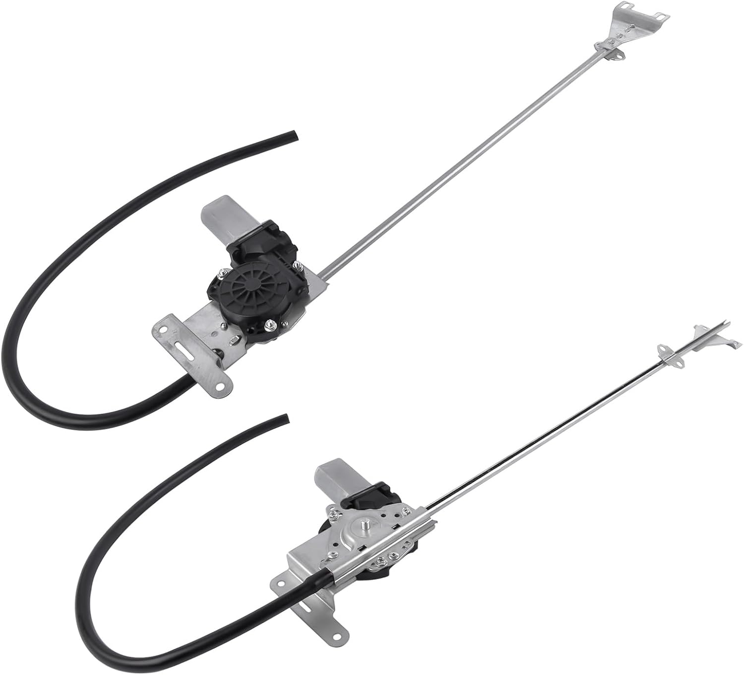 Front Left & Right Power Window Regulator with Motor Replacement for Freightliner Columbia Century Class Coronado 741-5204 741-5203