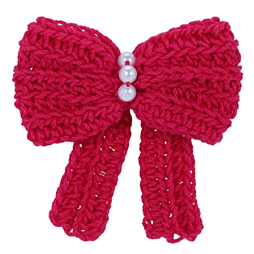 Image of Prapti Handicrafts Crochet Flower Baby Girl Eligater Hair clips Hairpins For Girls Hair Accessories Kids
