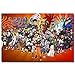 TTXD Puzzle 1000 Piezas Adultos,Naruto Shippuden Anime,Puzzle Rompecabezas para Niños, Juguete Educativo de Regalo, Divertido Juego Familiar para Adolescentes, Regalos 75x50cm