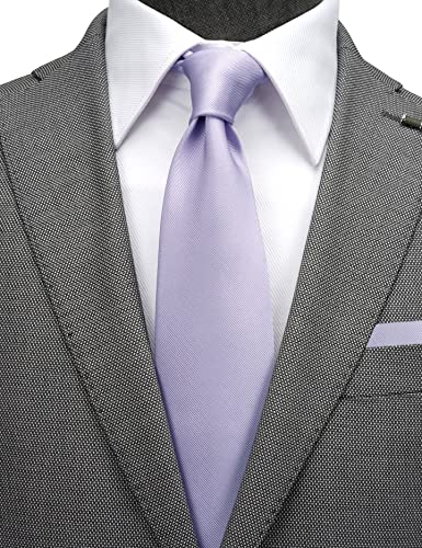 Image of Classic Tie and Pocket Square Set for Men, 3.2-Inch Standard Width