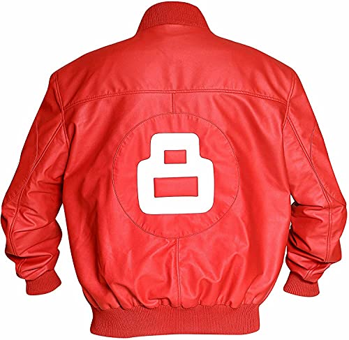 Opiniones y reviews de Bombas para piscinas que Puedes comprar On-line. 31 Michael Hoban Bomber - Chaqueta de piel sintética para hombre, 8 bolas, color rojo, Rojo, X-Small