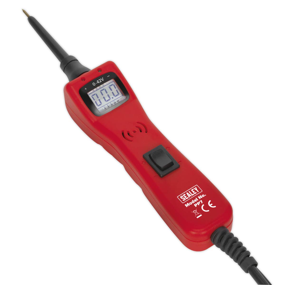 Sealey PP7 Auto Probe with LCD Display, 12V-42V, Red