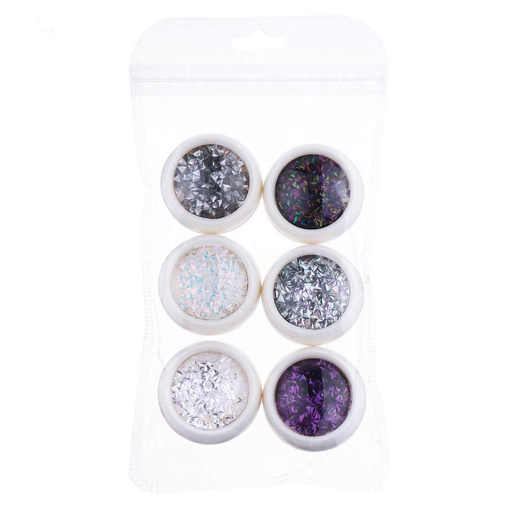 Colored Bats Bat Shaped Glitter for tumblers Polyester Nail Art Confetti Halloween (4oz)