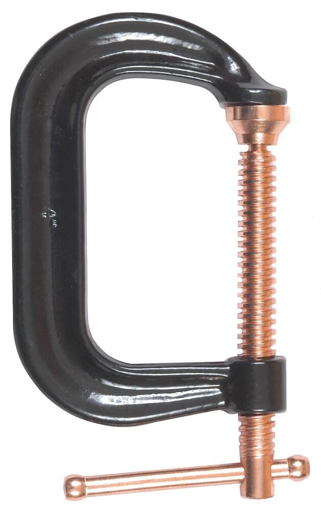 Bessey CDF406C 150/100 C-Clamp, Black/Bronze, 0-150 mm