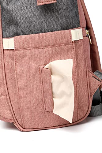 Bolsa Mochila Maternity Land Original Tradicional Com Usb+Bolsinha Porta Mamadeiras+Par de Ganchos (