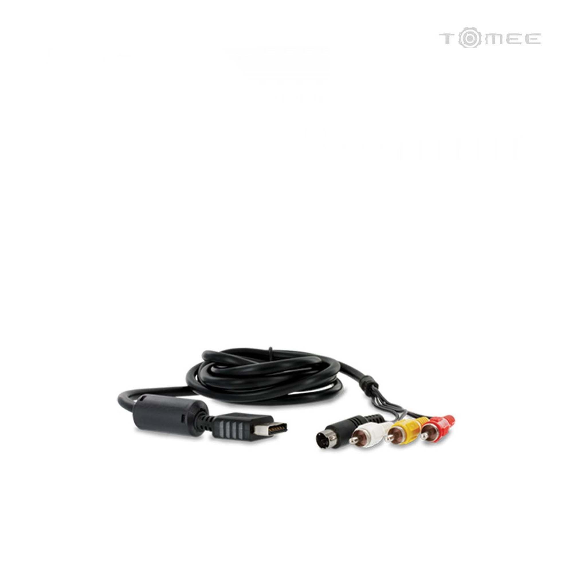 Tomee S-VIDEO Av Cable Para PS3/PS2/PS1