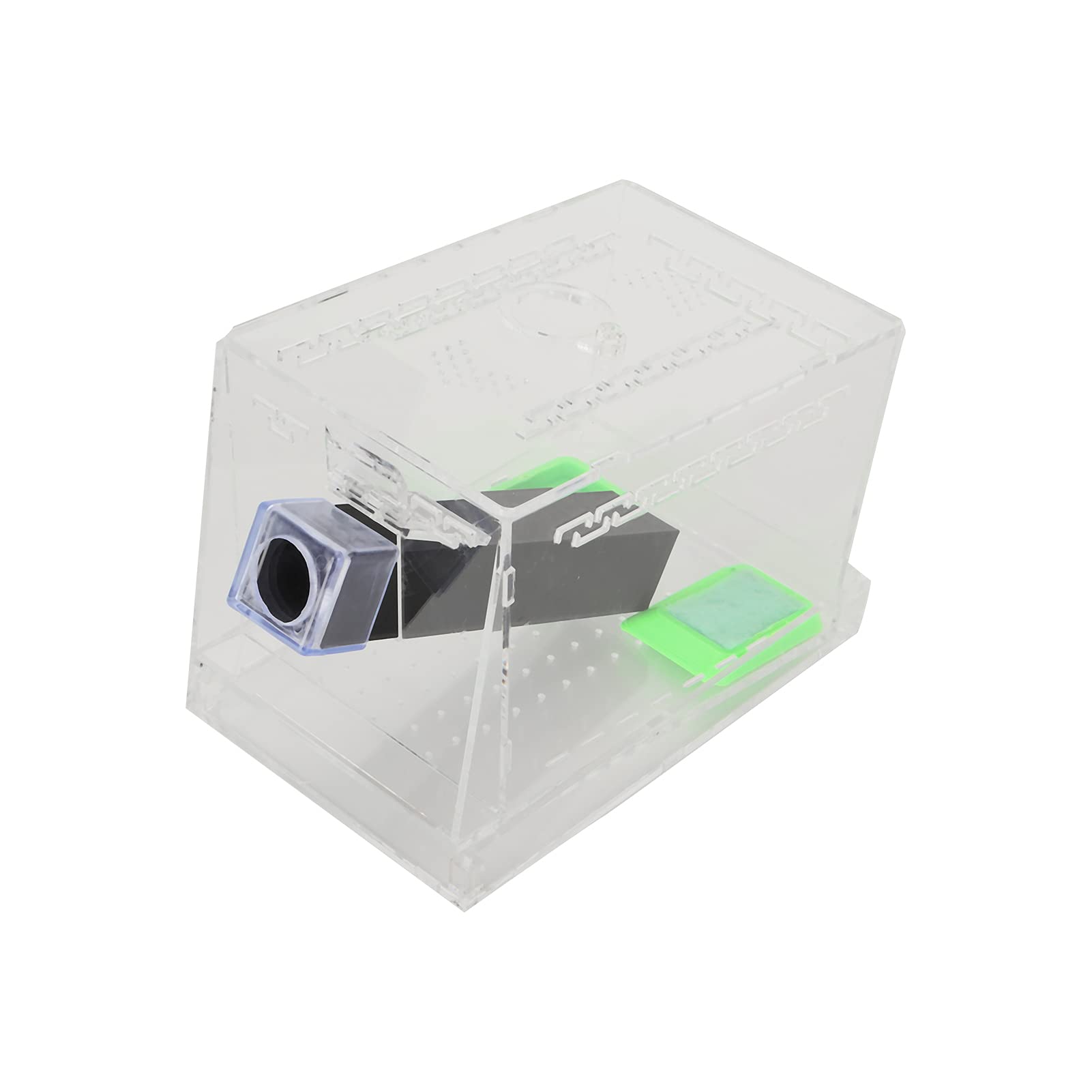 Tiiyee Acrylic Feeding Cricket Keeper