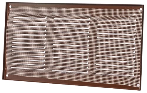 Die Belüftung Lüftungsgitter Aus Kunststoff – Braun, Ø 106 Mm, Mit Federn Für Einfache Montage
