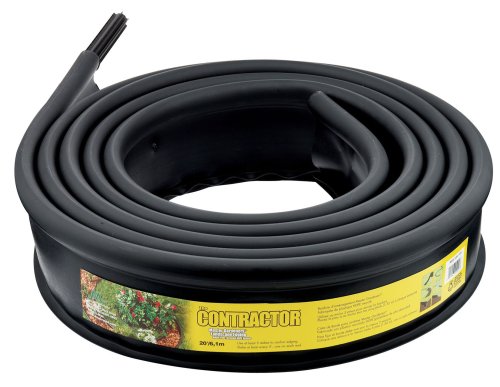 Master Mark Plastics 25920 Contractor Landscape Edging 4 7/8 Inch by 20 Foot, Black