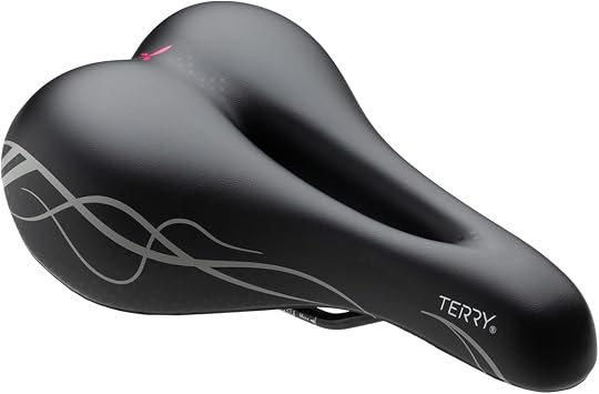Terry Cite X Bike Womens Saddle - Designed/Contoured for Recreational Riders - Comfortable and Shock Absorbing
