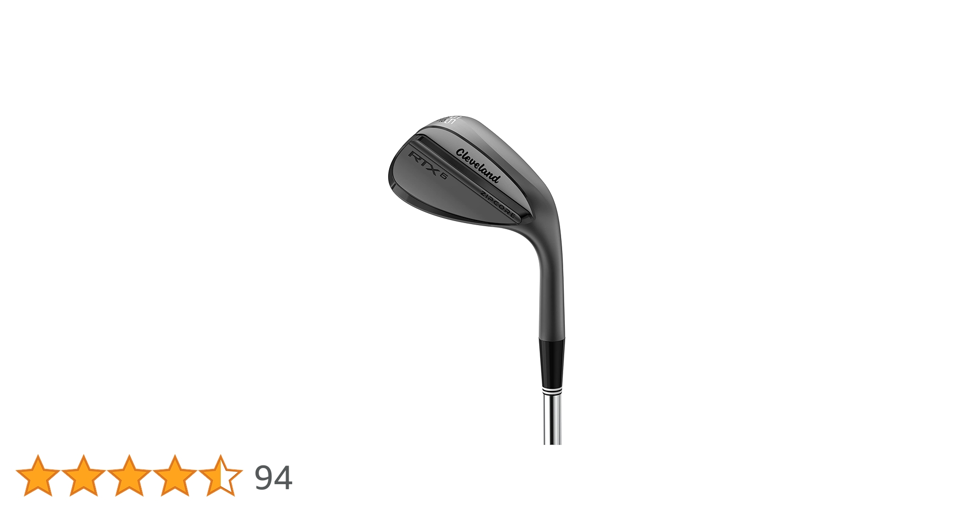 Cleveland Golf - 美品！貴重な52度！ クリーブランド　RTX6 ZIPCORE ブラックサテン Cleveland Golf - クリーブランド RTX ジップコア ウェッジ