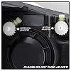 ACANII - For 2013 2014 2015 Chevy Malibu Replacement [Halogen Models] Projector Headlights Driver + Passenger Side