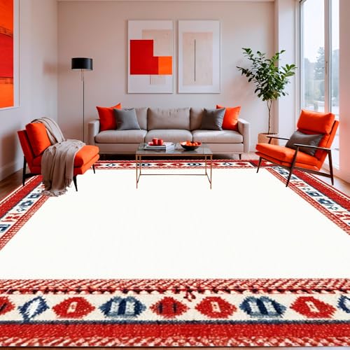 ODIKA Flatwoven High Traffic Area Rug 2x3, Memorial Day Doormat