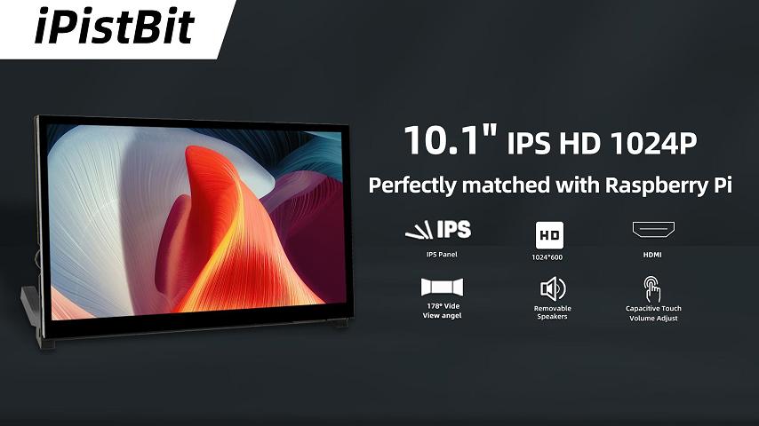 Amazon.com: iPistBit Raspberry Pi Screen, 10.1 Inch Touchscreen