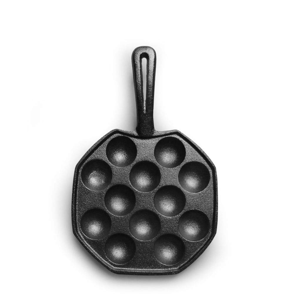 【美品】たこ焼きパン 鋳鉄 スキレットグリドル ボール型メーカー (21型) Amazon | キッチン用品 スキレット フライパン たこ焼きサンドイッチ