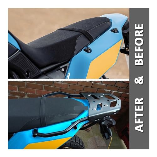 Porte-bagages pour Tenere 700 avec support arrière CNC robuste - 2