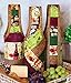 JUNMN Quilt As You Go Wine Totes Sew by Number, White