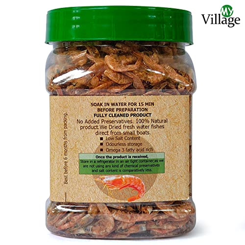 My Village Dry Prawns (Small size) / Pink Prawns (Fresh Water - Kerala Ashtamudi Lake), (75 gm)