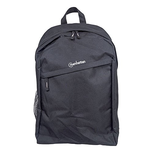 Preisvergleich Produktbild Manhattan Knappack Notebookrucksack 439831 Für Notebooks bis 15,6" schwarz