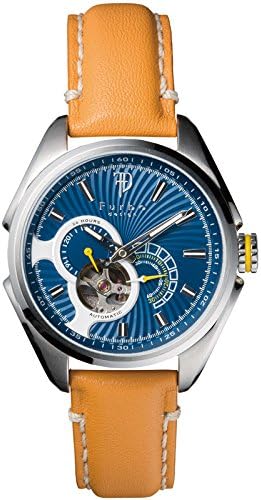 Amazon Furbo Design フルボデザイン 腕時計 メンズ ウォッチ ブランド 正規品 日本製自動巻き 機械式時計 スケルトン F7001sblbr ブルー ライトブラウン メンズ腕時計 腕時計 通販