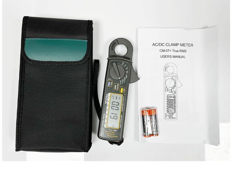 Taiwan Quality PROVA CM-07+ Pinza Amperimétrica AC/DC Multímetro Digital Profesional de Alta Precisión miniatura 6