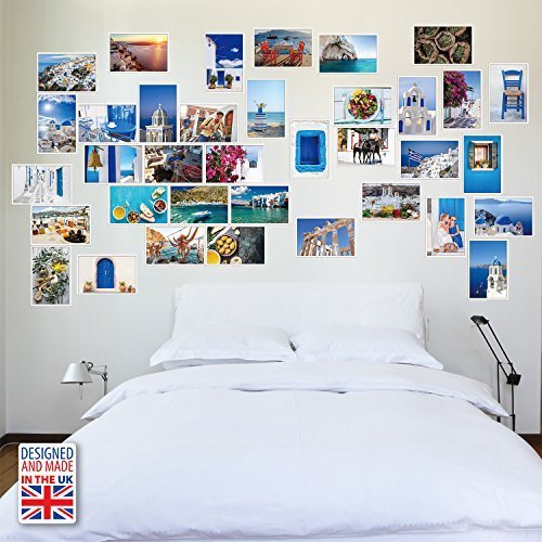 Walplus wf10009 GRECIA COLLAGE mural, vinilo, multicolor, 22 x 32 x 2cm