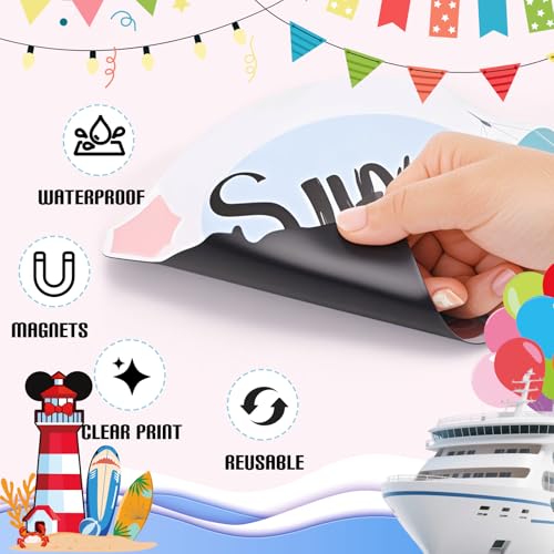 Imanes decorativos de crucero mouse 7 piezas miniatura 6