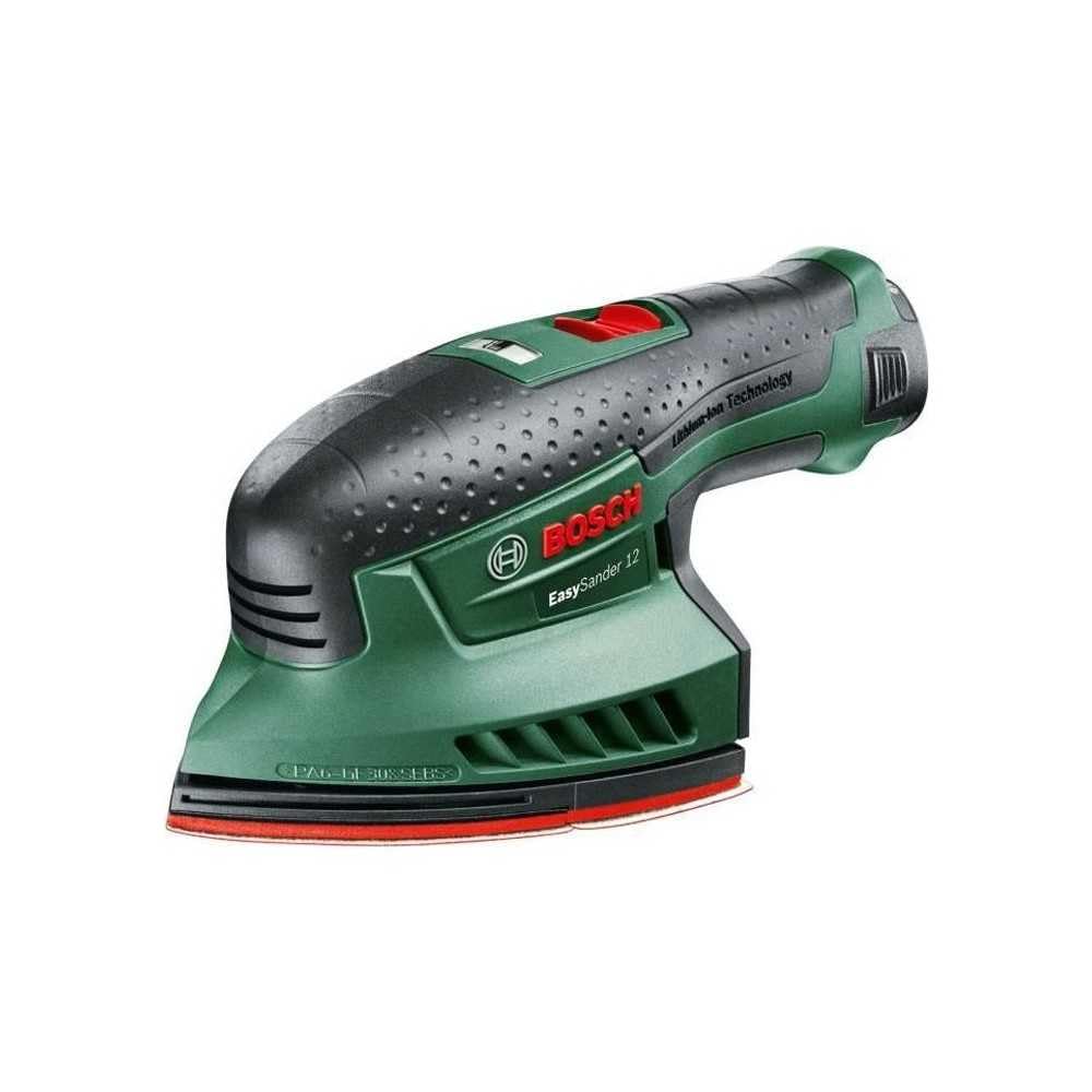 Bosch Ponceuse multifonction sans fil EasySander 12 (1 batterie, système 12 volts, coffret)