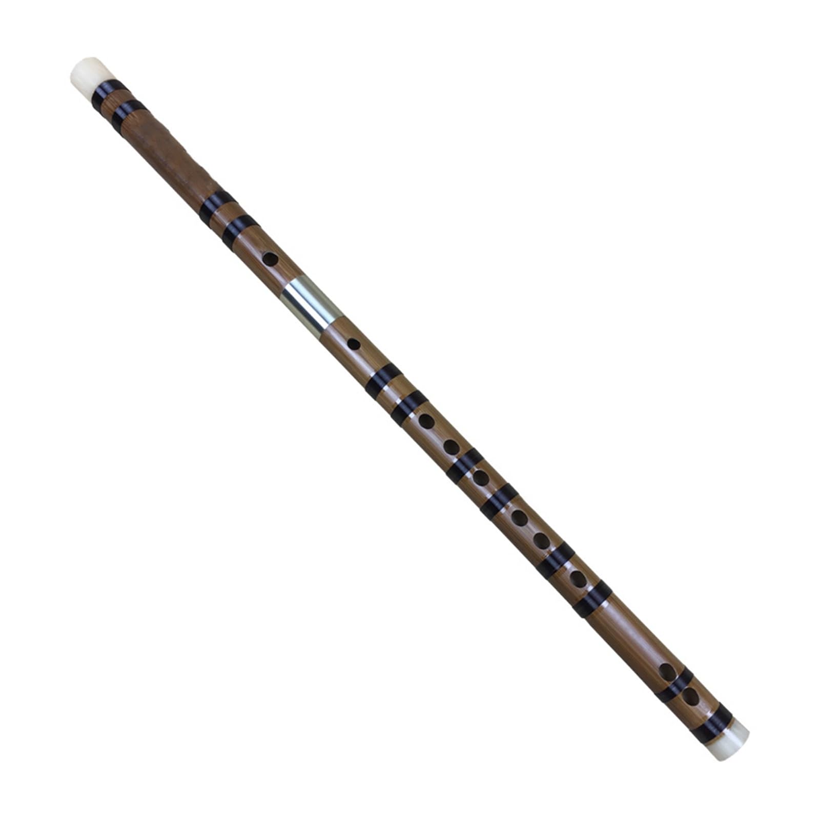 Bambusflöte C Tonart Anfänger Unbemaltes Spielinstrument Professionelle Bambusflöte Traditionelles Instrume