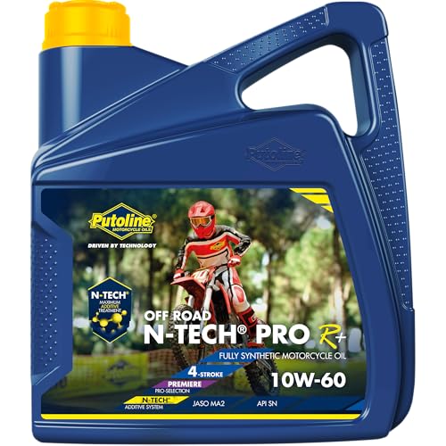 Huile Putoline N-Tech Off Road 10W-60 fluide haut de gamme motocross 4L