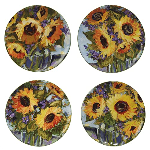 Certified-International-Sunflower-Bouquet-16-Piece-Dinnerware-Set-Service-for-4-Multicolor Certified International Sunflower Bouquet 16 Piece Dinnerware Set Service for 4 Multicolor