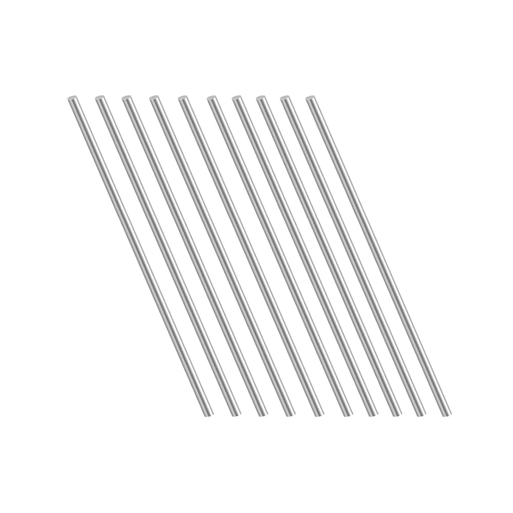 HGCOEYR Stainless Steel Round rods, 304 Stainless Steel Round Rods, 1mm, 1.5mm Diameter, 19.7 inches, 10 pcs(Diameter 1.5mm)