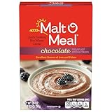 Malt-O-Meal Chocolate Hot Wheat Cereal, Instant Porridge with Folic Acid and Iron, Quick Breakfast Ready in Minutes, 28 OZ Box