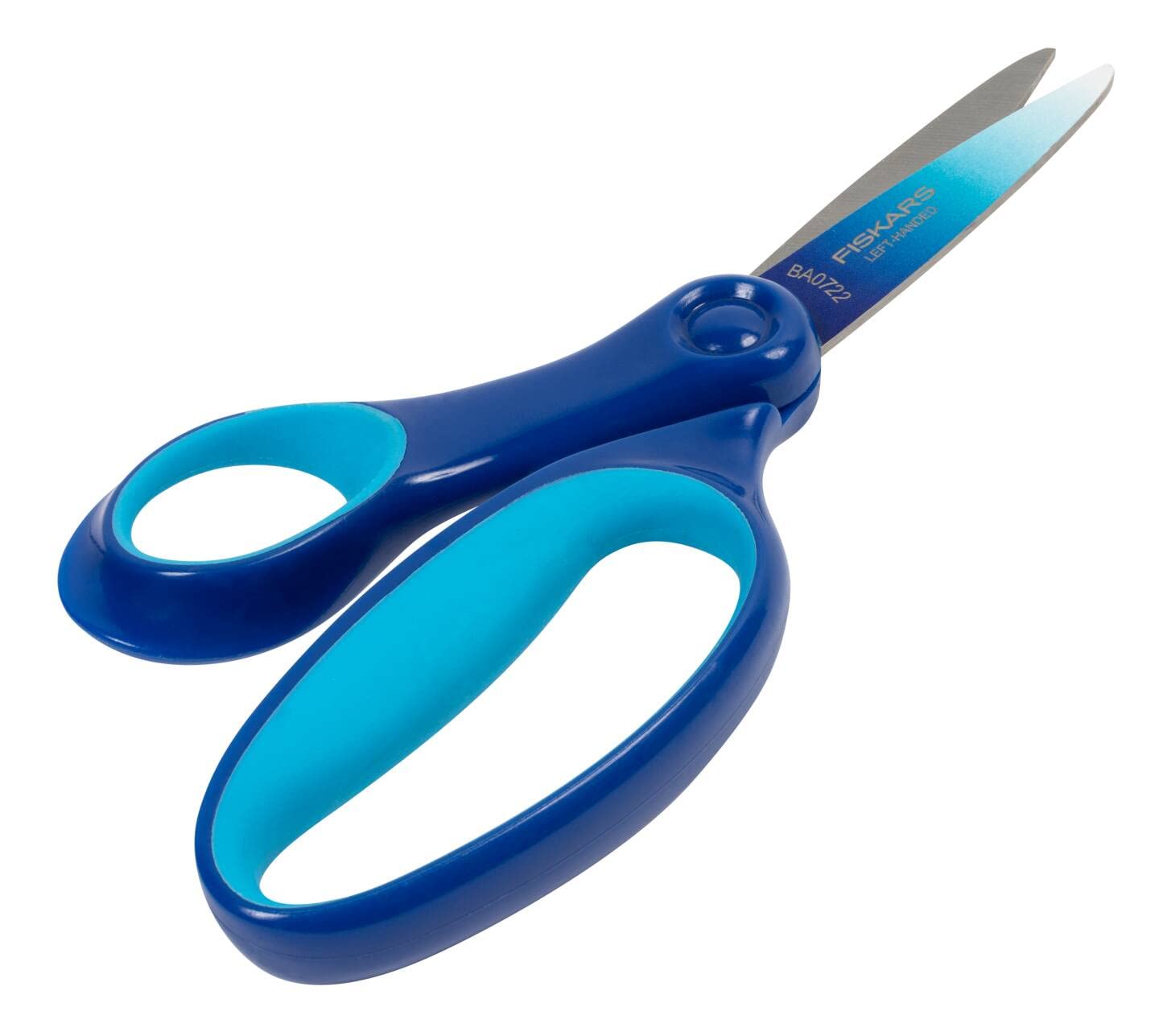 Fiskars children's scissors, Scissors for big children aged 8, 11 years, For left-handers:inside, SoftGrip, Length: 15 cm - Image 3
