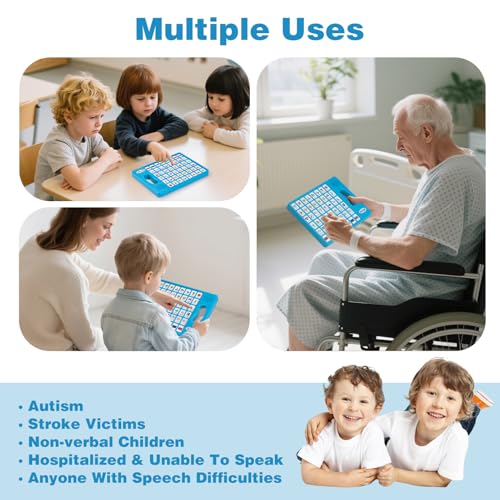 Joyreal AAC Device for Autism, Non Verbal Communication Tools for Speech Therapy & Stroke Rehab. Speech Communication Tablet, Autism Talking Aids with 8 Programmable Buttons & Adjustable Volume - Image 8