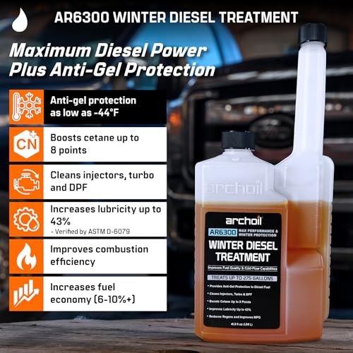 Archoil AR6300 Winter Diesel Treatment - Two Pack - Includes Anti-Gel Protection - Additive for All Diesel Vehicles - Thumbnail 2