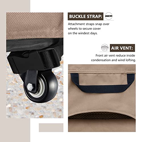 Ultcover Gas Grill Cover 52 Inch For 2-4 Burner Propane Barbecue Grills Waterproof Bbq Cover Fits Most Grills Weber Nexgrill Char-Broil Brinkmann #TOP4