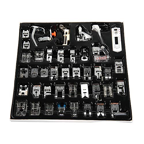 42PCS Piedini Premistoffa Macchina da Cucire...