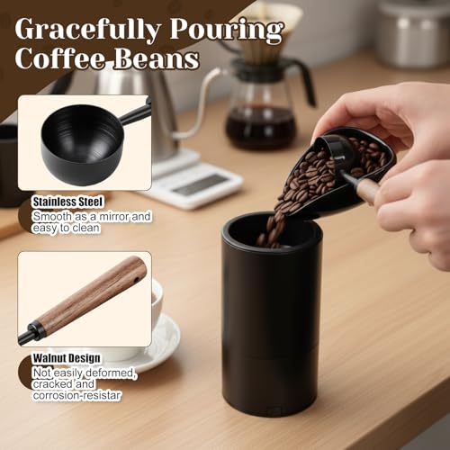 Kit de 3 accesorios Barista con taza medidora cerámica miniatura 5