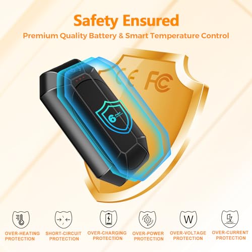 2-Pack-Hand-Warmers-Rechargeable-Electric-Hand-Warmer-Reusable-USB-HandwarmersOutdoorIndoorGolfCampingHuntingPain-ReliefWatch-FootballBaseballWarm-Gifts-for-Men-Women-Kid-Birthday-Christmas
