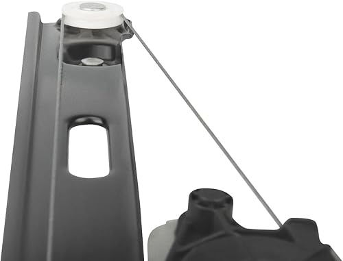 Miniatura 9 de NPAUTO Elevalunas eléctrico trasero del lado del conductor sin motor de repuesto para BMW E90 E91 323i 325i 328i 330i 335i M3 2006 2007 2008 2009