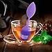Luxury Tea Infuser for Loose Leaf Tea, Herbal Scoop, Strainer - Lovely Purple