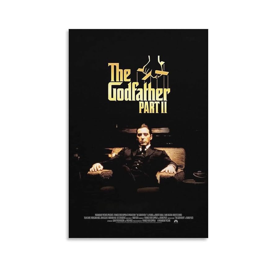 The Godfatherゴッドファーザー1972クラシック映画ポスター