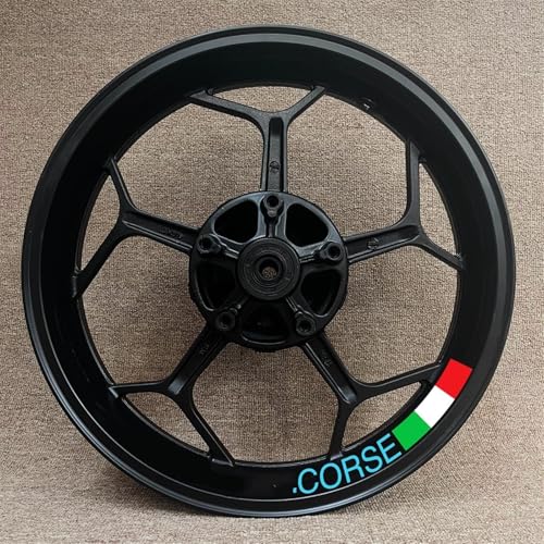 Autocollant Jante Ducati Corse Tricolore Moto Monster 797 821 696 1100 V4