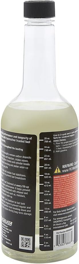 Quicksilver Quickleen Engine and Fuel System Cleaner
