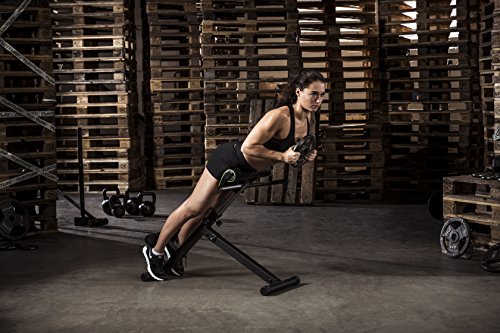 Tunturi CT40 - Fitness bench - Core trainer - Back trainer - Hyperextension bench - Roman Chair - Image 3
