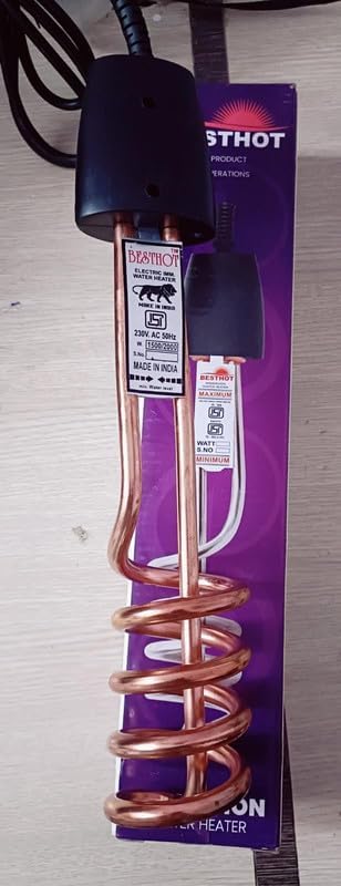 Image of 1500W RapidHeat Technology Electric Copper Water Heater Immersion Rod | Instant Heating (Not Shockproof)