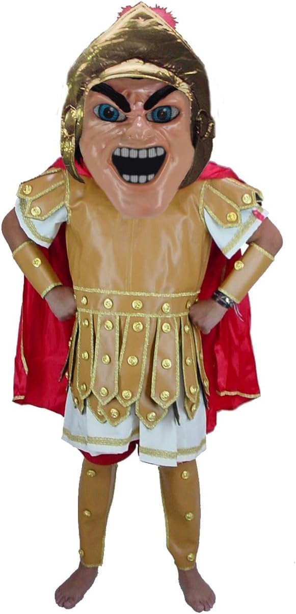 Generic Thermo-lite Trojan Mascot Costume Multi, One Size Fits Most